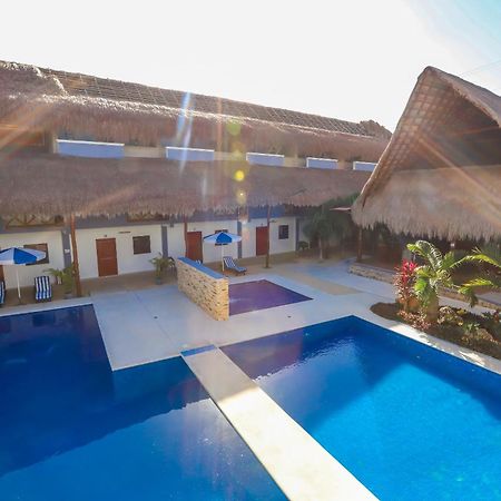 Hotel Pejelagarto Bacalar Kültér fotó