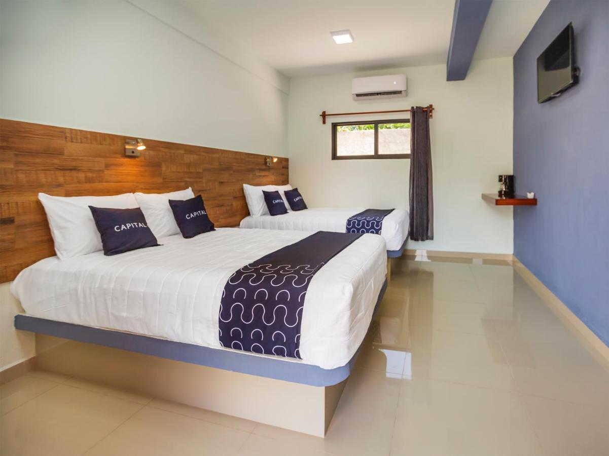 Hotel Pejelagarto Bacalar Kültér fotó