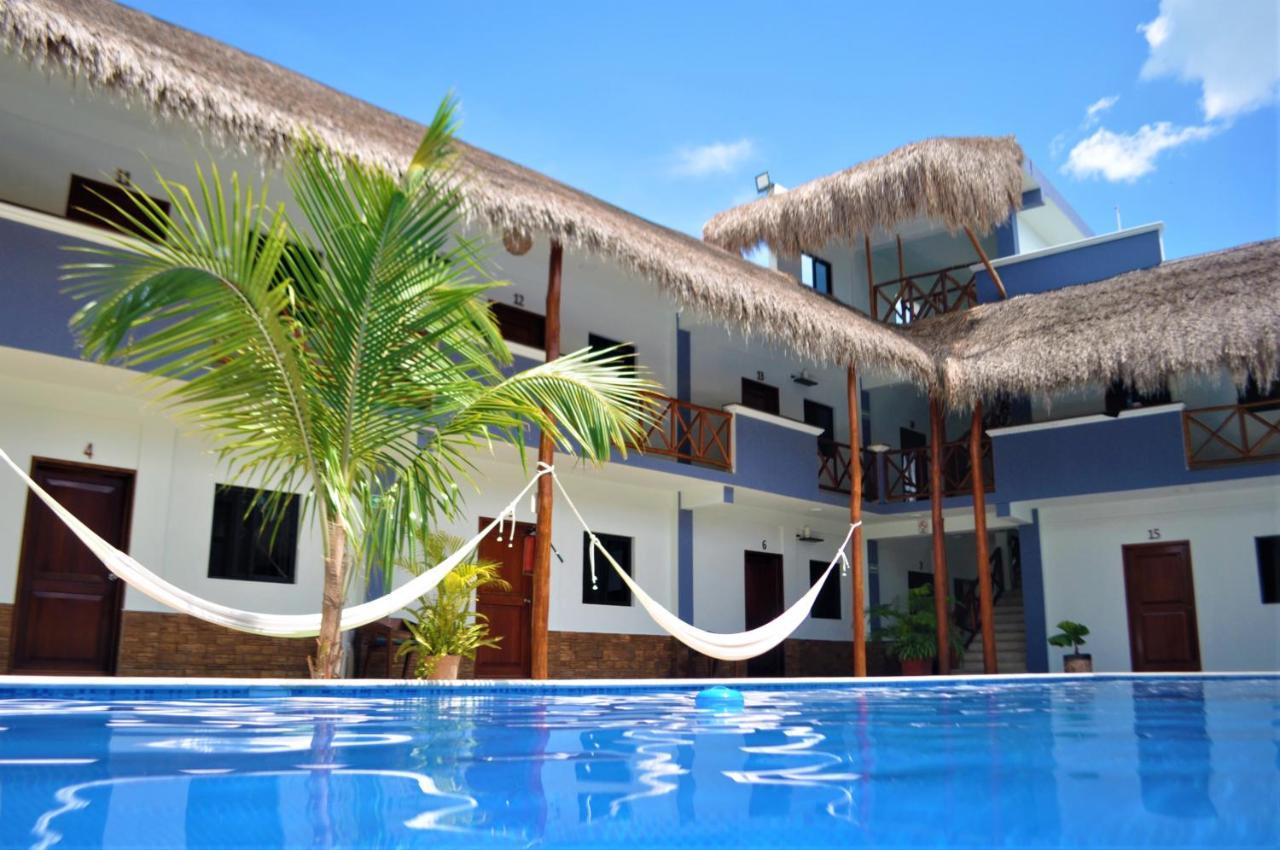 Hotel Pejelagarto Bacalar Kültér fotó